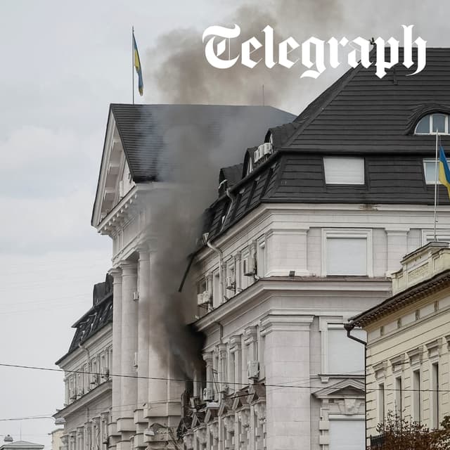 Ukrainian spy HQ ablaze after Russian ‘assassination attempt’ on intelligence chief