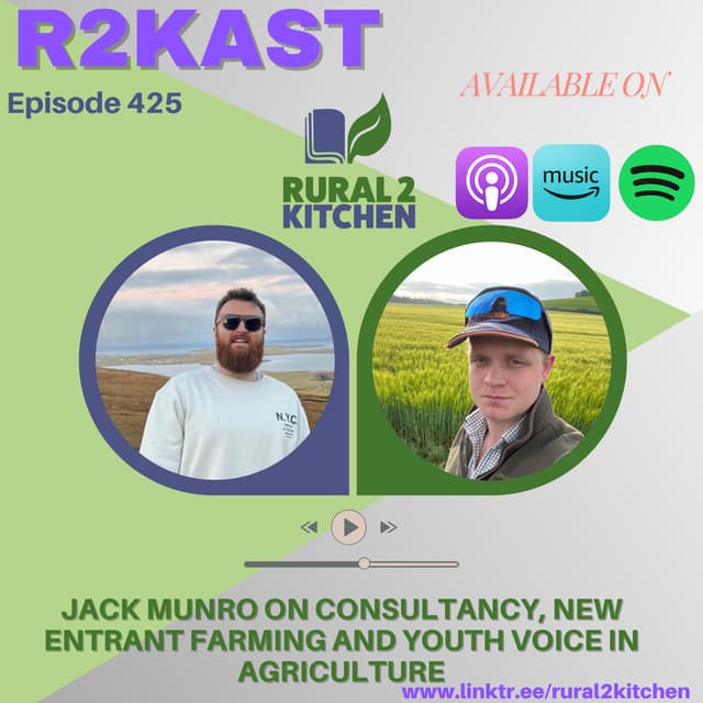 R2Kast 425 – Jack Munro on consultancy, new entrant farming and youth voice in agriculture
