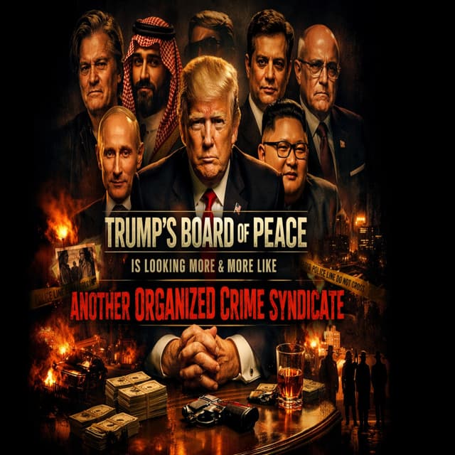 Trump's Board Of Peace Is Looking More & More Like Another Organized Crime Syndicate