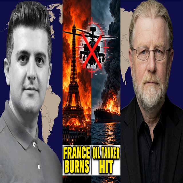 BREAKING: FRANCE BURNS,TANKERS ABLAZE IN HORMUZ & SAUDI APACHE SHOT DOWN - w/ Fmr. CIA Larry Johnson
