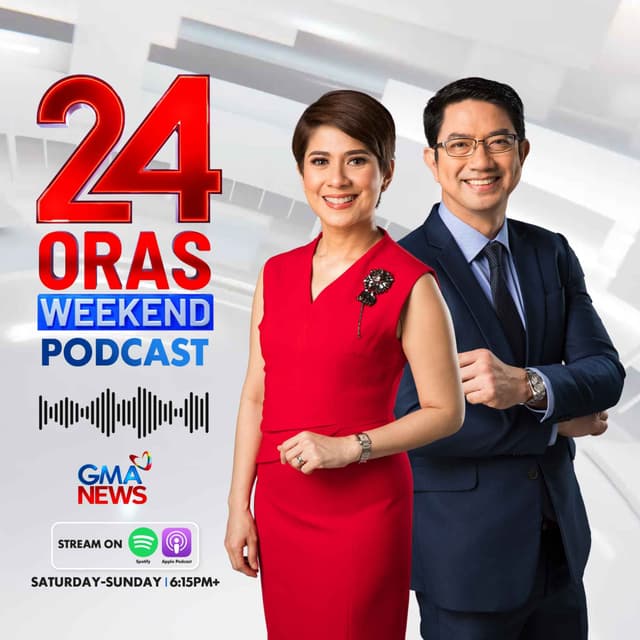 24 Oras Weekend Podcast: White Ribbon March against corruption and political dynasties, ICC orders freeze of money seized from ex-Pres. Duterte, Senate to hold dry run for VP Duterte impeachment trial