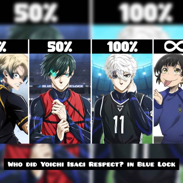 Who did Yoichi Isagi Respect? in Blue Lock