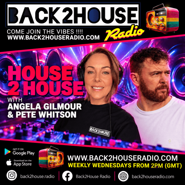 Back2House Radio – 14.10.26 – Angela Gilmour & Pete Whitson– House 2 House