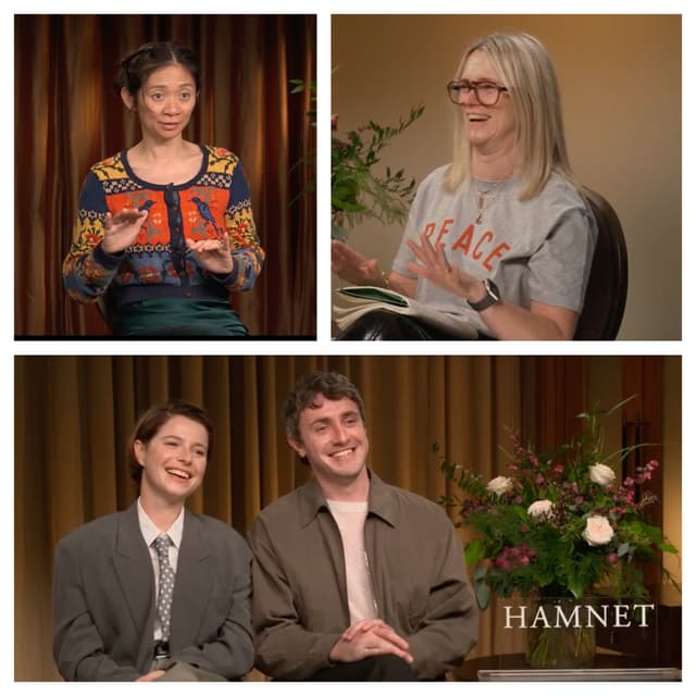 Hamnet Special: Chloé Zhao, Paul Mescal & Jessie Buckley