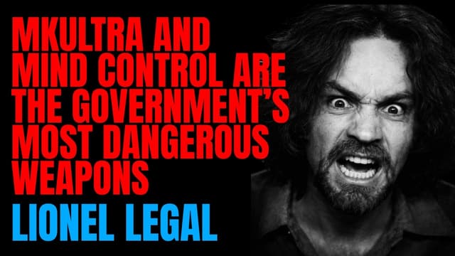 They Don't Want You to Know: Modern MK Ultra Controls Your Mind With AI Algorithms Right Now
