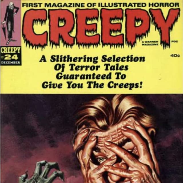 The Bronze Age of Horror Comics! Creepy 24, 1968 w/Kirby!