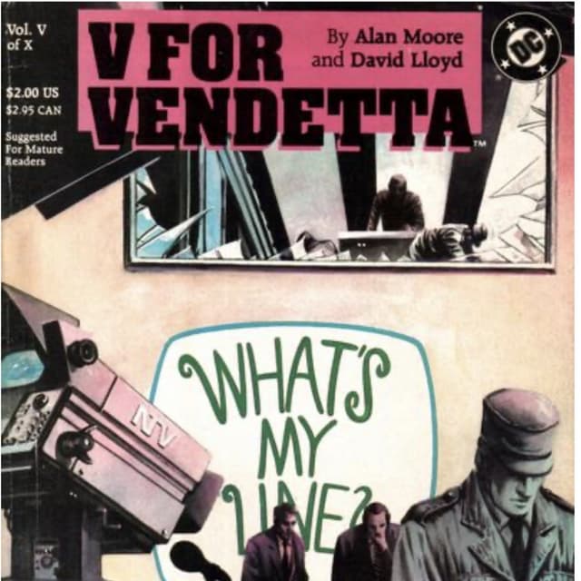 Magazines and Monsters presents- V for Vendetta 5, 1988 w/Dr Anj!
