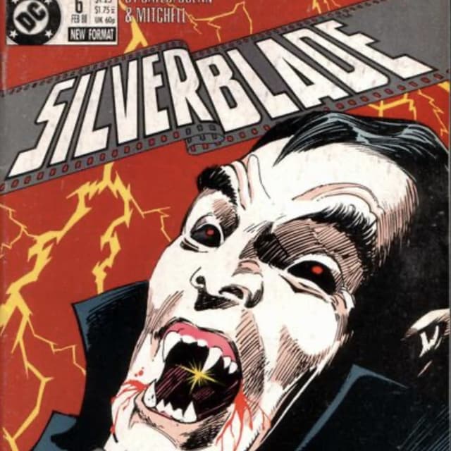 The Bronze Age of Horror Comics! Silverblade 6, 1988 w/Jeremiah!