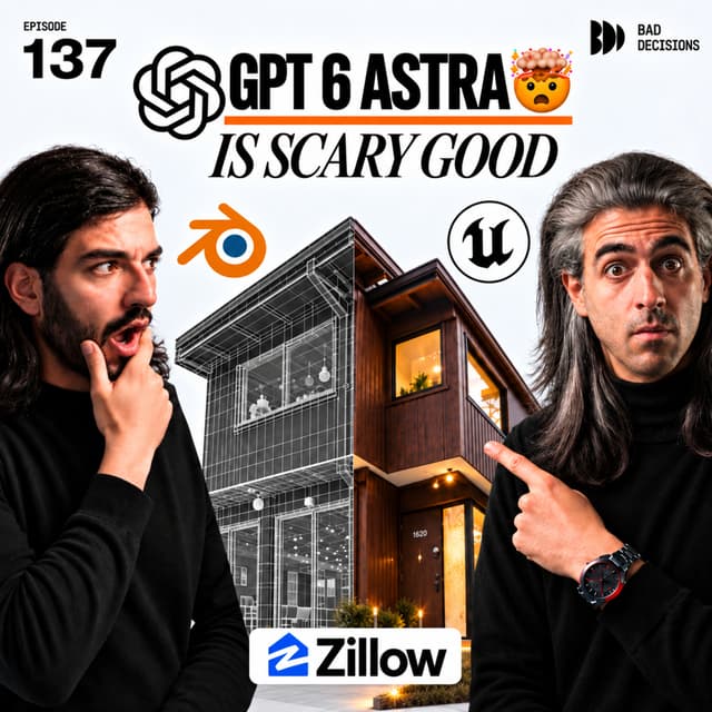 We used GPT-6 + Blender & Unreal Engine to recreate a HOUSE Listing in 3D π