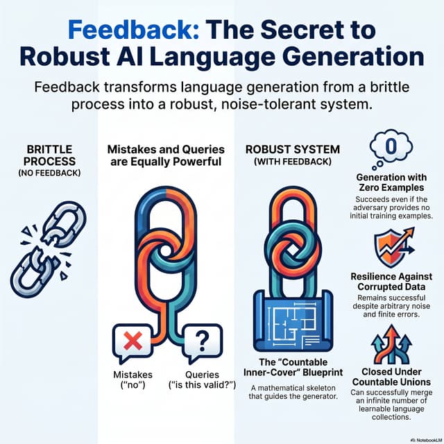 Language Generation with Feedback: Queries and Mistakes