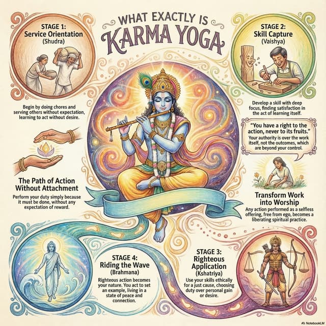 What exactly is Karmyoga - the ritual of actions!
