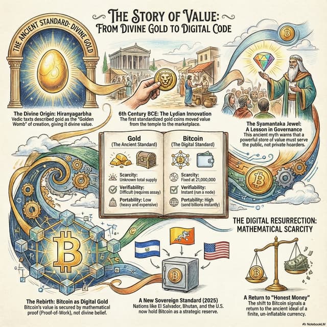 The untold story of "Store of Value" : From Rigveda to Bitcoin , and in between !