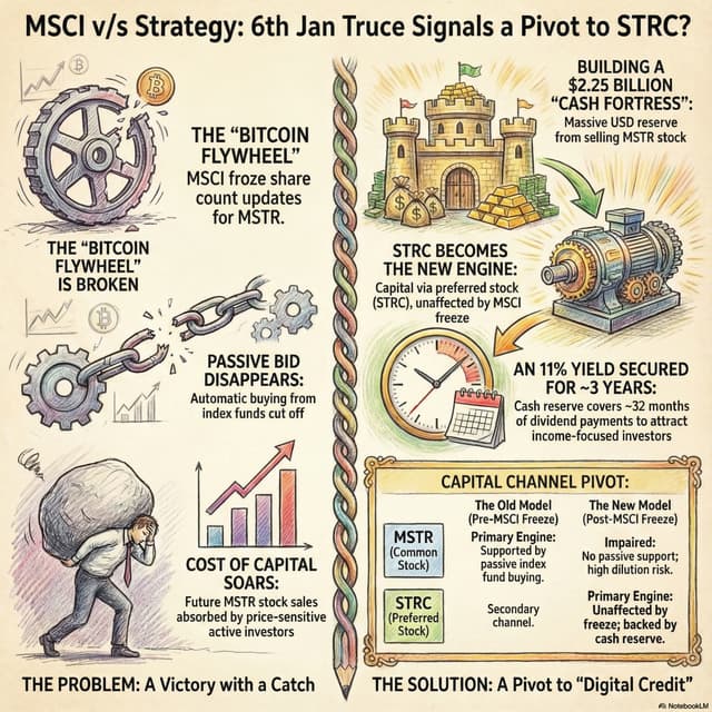 Strategy vs MSCI : 6 Jan 2026 truce signals a pivot to #STRC - which is a good thing !