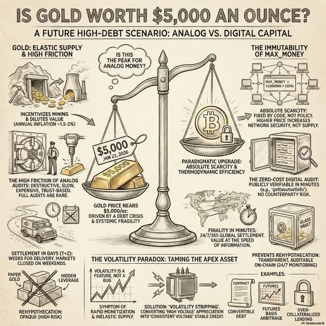 Is #Gold worth 5000 Dollars an Oz ?