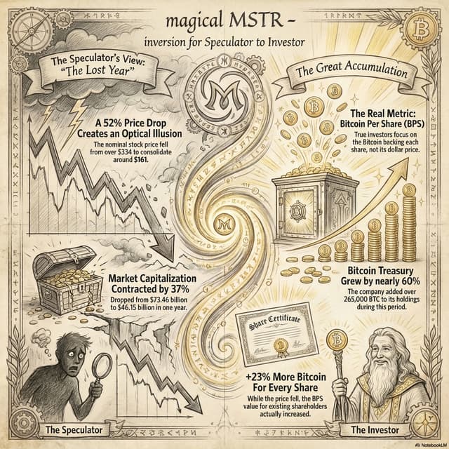 Magical #MSTR : Inversion of #Speculator to #Investor