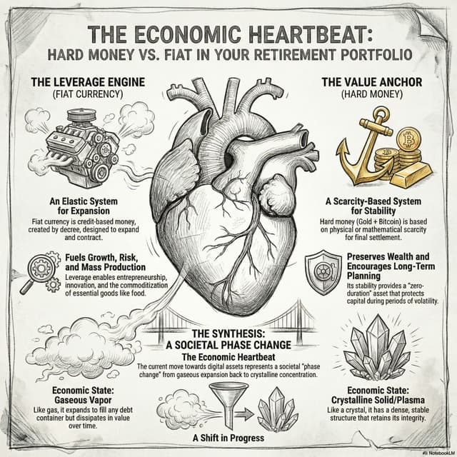 Hard Money vs Fiat battle : 401 K assessment - beyond tribalism and rabbit hole rants !