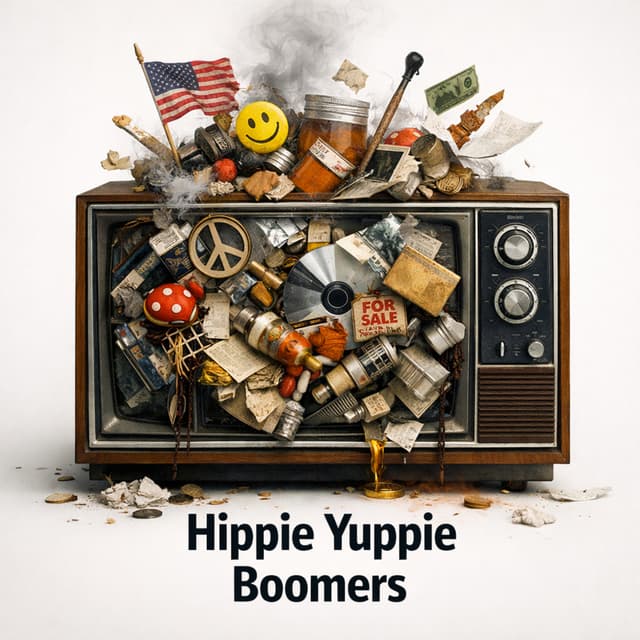 E6: Blowhard, Part 1: Hippie Yuppie Boomers; S10: Who Gives a Fuck What I Title This—It Won't Help