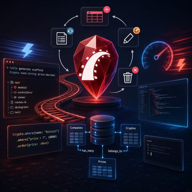 Course 37 - Building Web Apps with Ruby On Rails | Episode 6: Automated Scaffolding vs. Manual CRUD Development