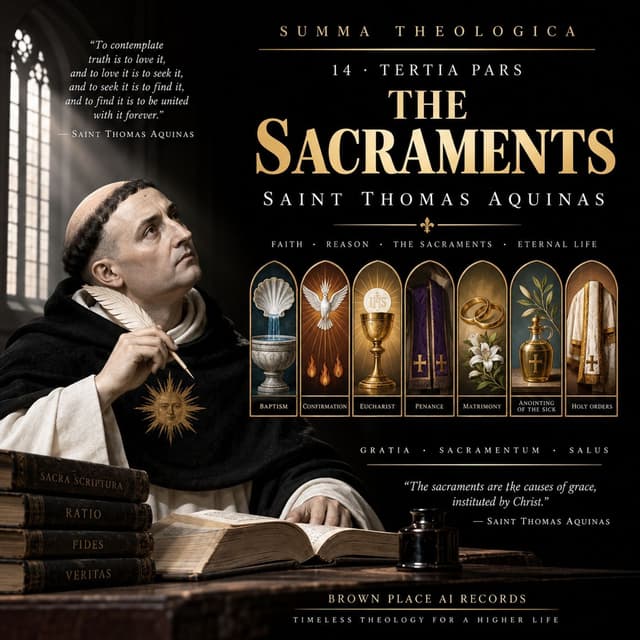 Summa Theologica – The Sacraments by St. Thomas Aquinas | Catholic Theology & Seven Sacraments Audiobook Part 1