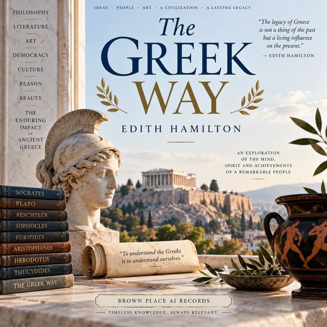 The Greek Way by Edith Hamilton | Ancient Greece, Philosophy, Art & Classical Literature Audiobook Part 1