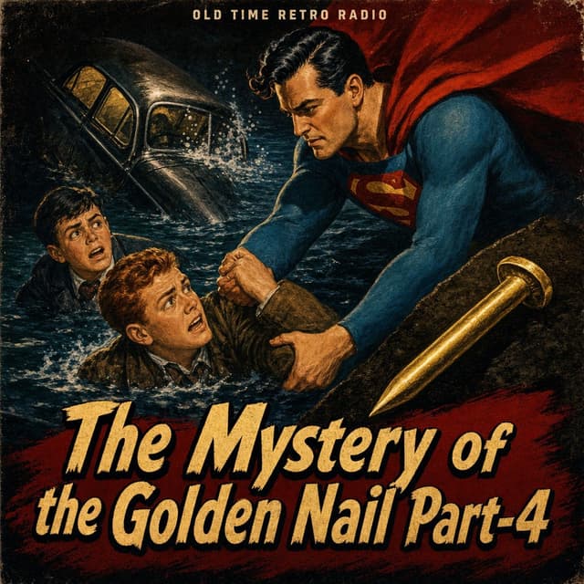 The Adventures of Superman - "The Mystery of the Golden Nail Part-4" (Old Time Radio)
