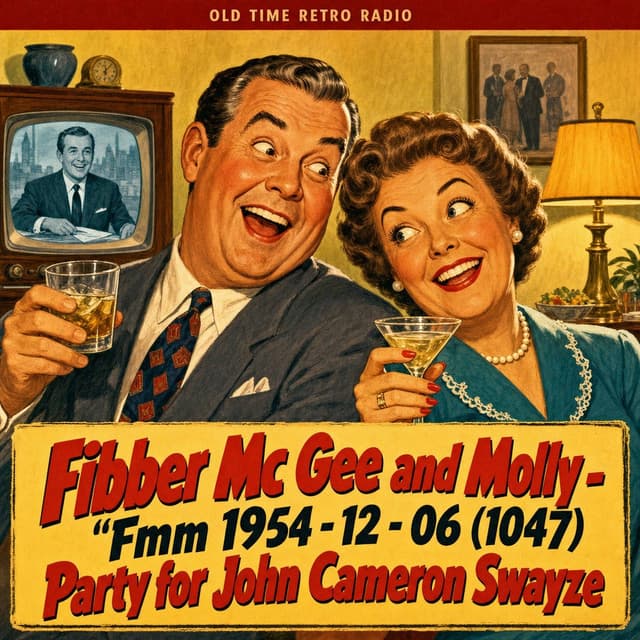 Fibber McGee and Molly - "Fibber Mc Gee and Molly - "Fmm 1954 - 12 - 06 (1047) Party for John Cameron Swayze" (1954)