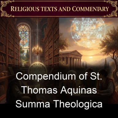 Compendium of St. Thomas Aquinas Summa Theologica