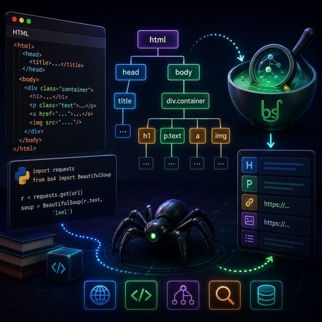 Course 40 - Web Scraping with Python | Episode 10: Navigating and Extracting Web Data with Beautiful Soup