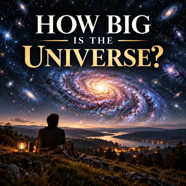 How Big Is the Universe? A Journey Through Space for Sleep