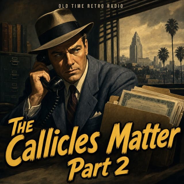 Yours Truly Johnny Dollar - "The Callicles Matter Part 2" (Old Time Radio)