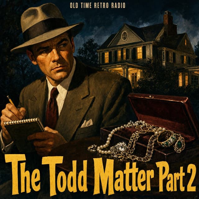 Yours Truly Johnny Dollar - "The Todd Matter Part 2" (Old Time Radio)