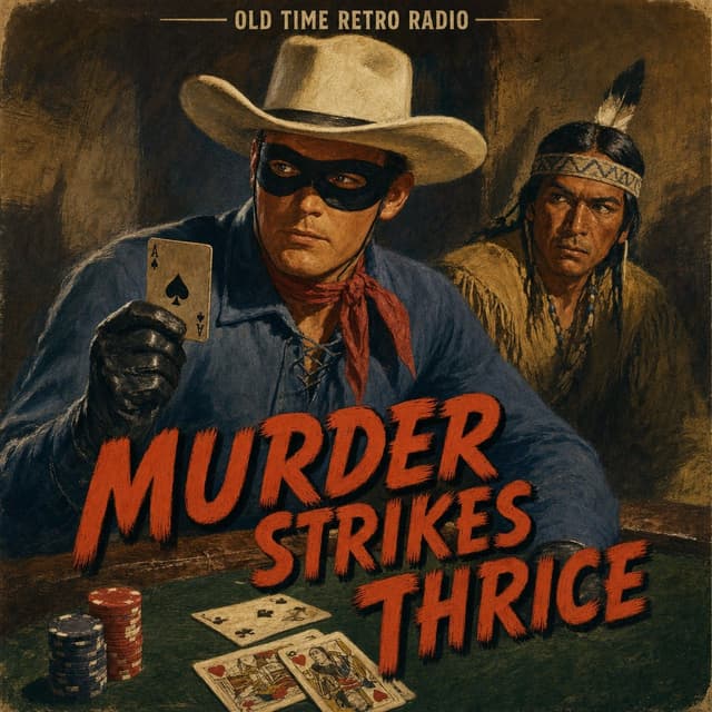 The Lone Ranger - "Murder Strikes Thrice" (Old Time Radio, 1942)