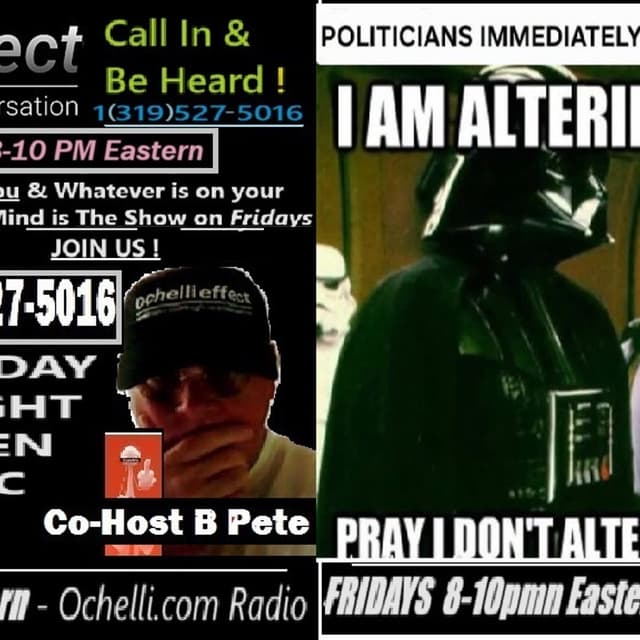 Ochelli Effect 1-=23-2026 Friday Night Open MIC with B Pete