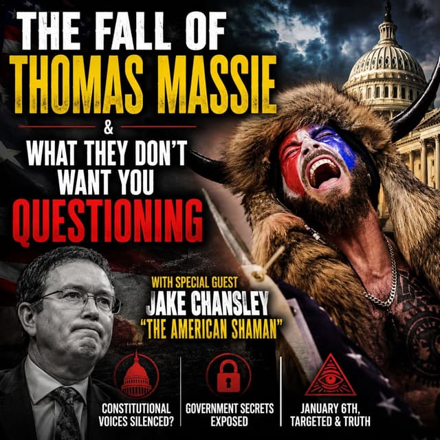 Thomas Massie Defeated, Government Secrets & The American Shaman | Jake Chansley