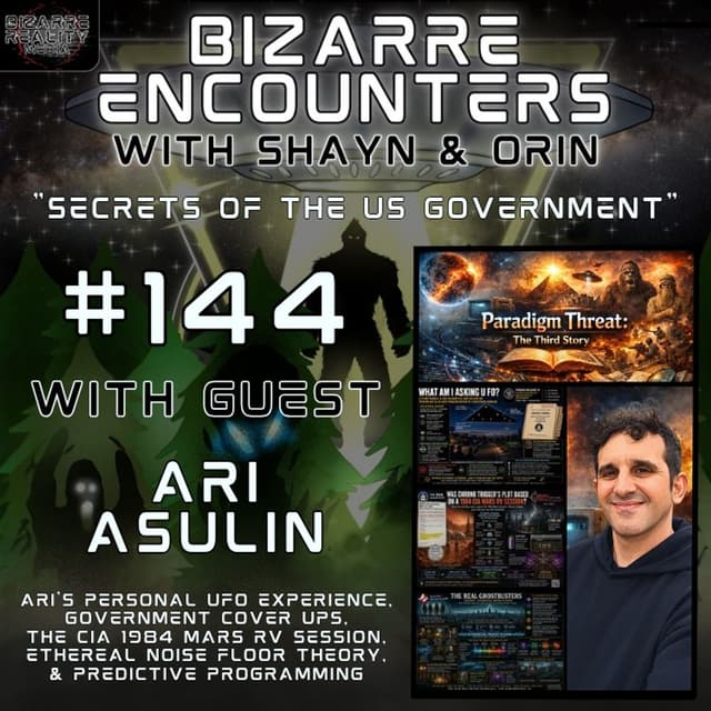 #144 "Secrets of the US Government" with Ari Asulin