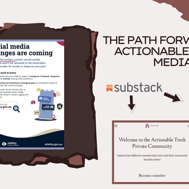 The path forward for Actionable Truth Media