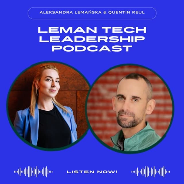#176 | From PhD to Director: What Academia Never Teaches You About Leading People w/ Quentin Reul (Director of AI Strategy @expert.ai)
