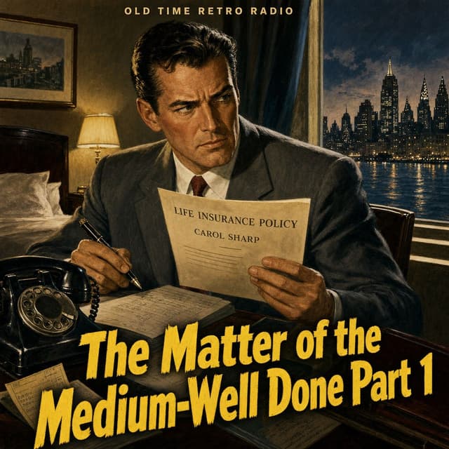 Yours Truly Johnny Dollar - "The Matter of the Medium-Well Done Part 1" (Old Time Radio)