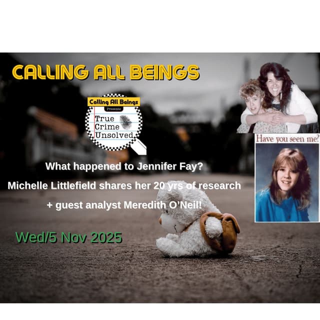 Jennifer Fay Missing Case w/ P.I. Michelle Littlefield and Meredith O'Neil