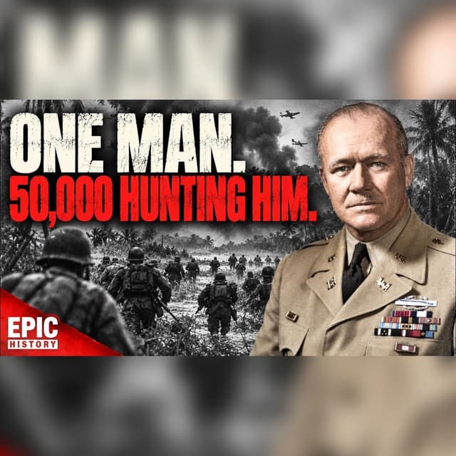 Hunted by 50,000 Japanese… He Built a 35,000-Man Army | WWII Audiobook Story