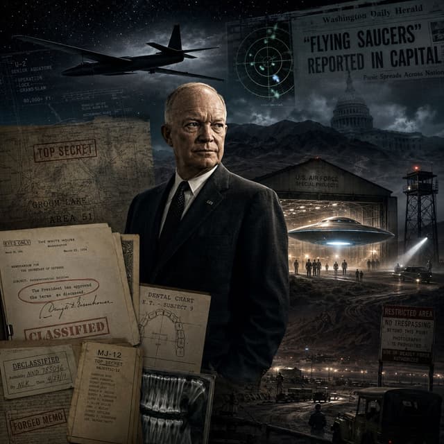 Ike And The Alien Treaty