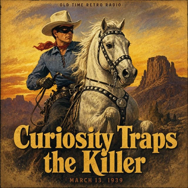 The Lone Ranger - "Curiosity Traps the Killer" (Old Time Radio, 1939)