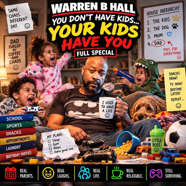 Warren B. Hall – You Don’t Have Kids… Your Kids Have You Full Special (Stand-up Comedy)