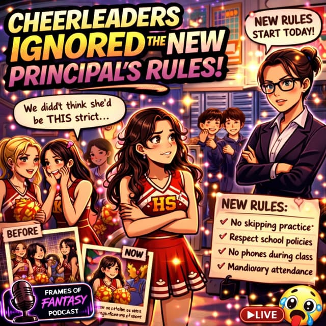 Cheerleaders Ignored New School Principals Rules| Like and Sub!!