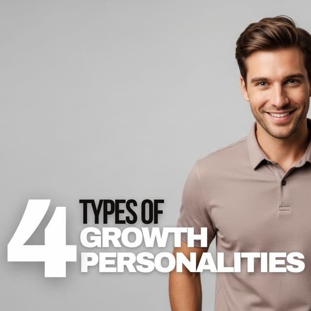 4 Types of People When It Comes to Personal Growth