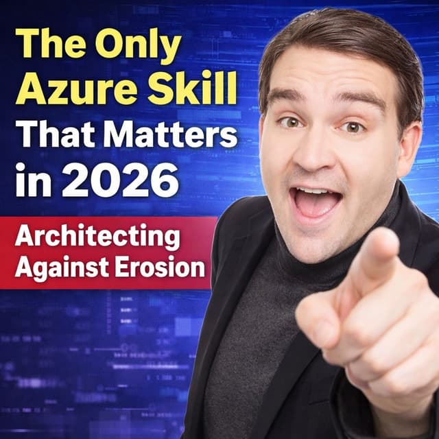 The Only Azure Skill That Matters in 2026: Architecting Against Erosion