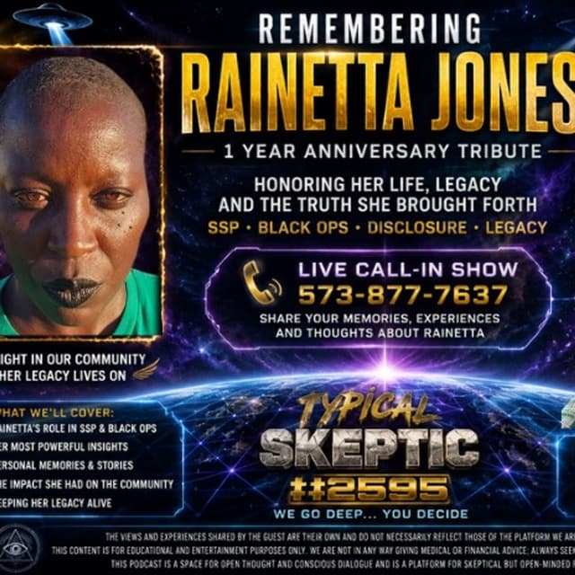 Remembering Rainetta Jones - Open Lines Call In Show Tribute - w/ Earth Grid (Michelle) - TSP # 2595