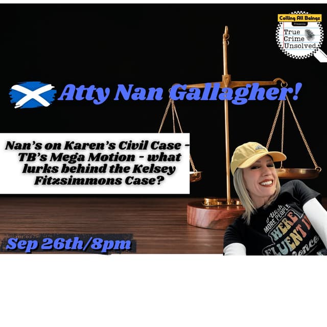 Atty. Nan Gallagher - TB Mega Motion - Karen's Civil Case - Kelsey Fitzsimmons