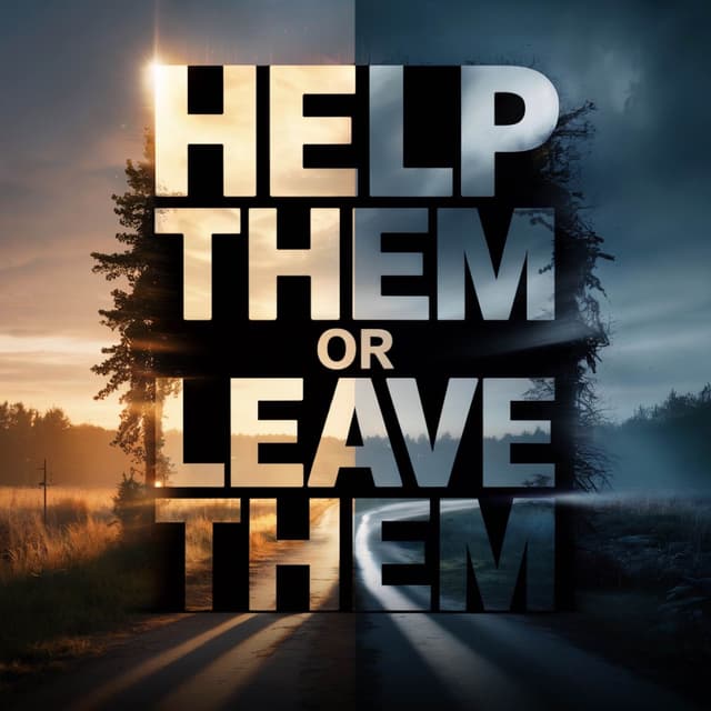 Help them or leave them | Mufti Menk