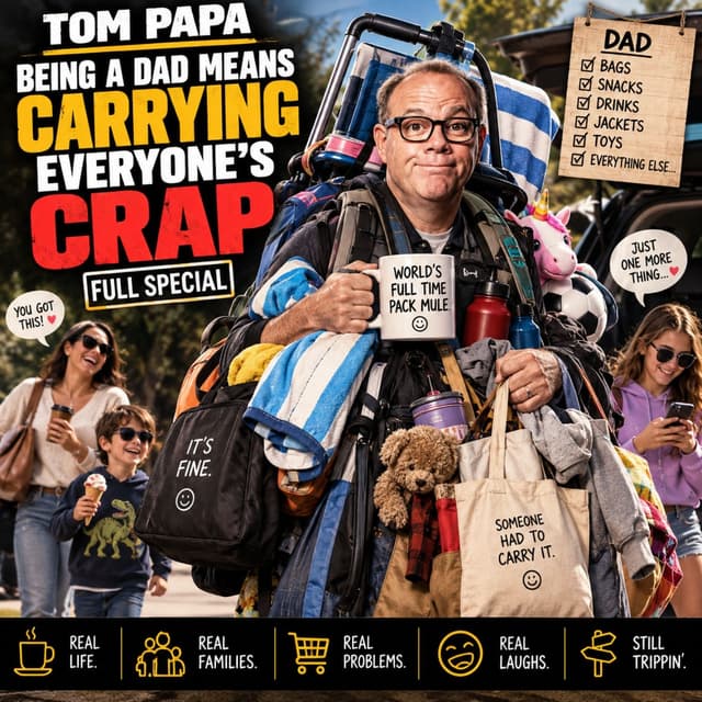 Tom Papa – Being A Dad Means Carrying Everyone’s Crap Full Special (Stand-up Comedy)
